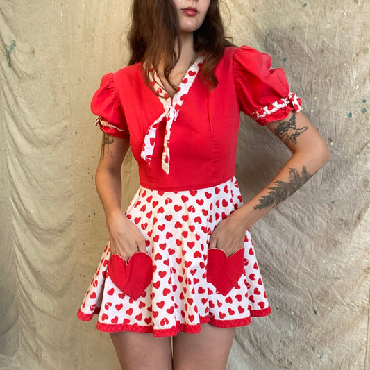 1960s Queen of Hearts Dress