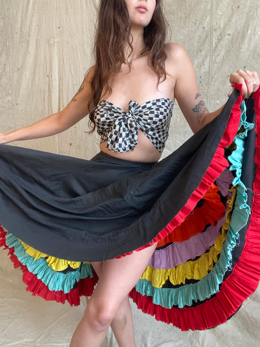 1950s Flamenco Skirt