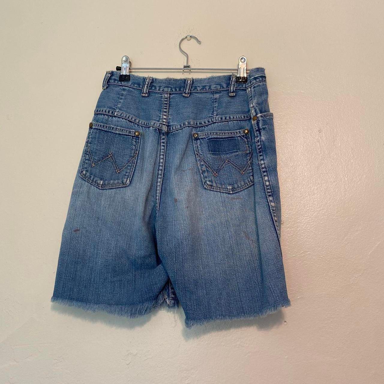 1950s Wrangler Blue Bell denim cutoff shorts