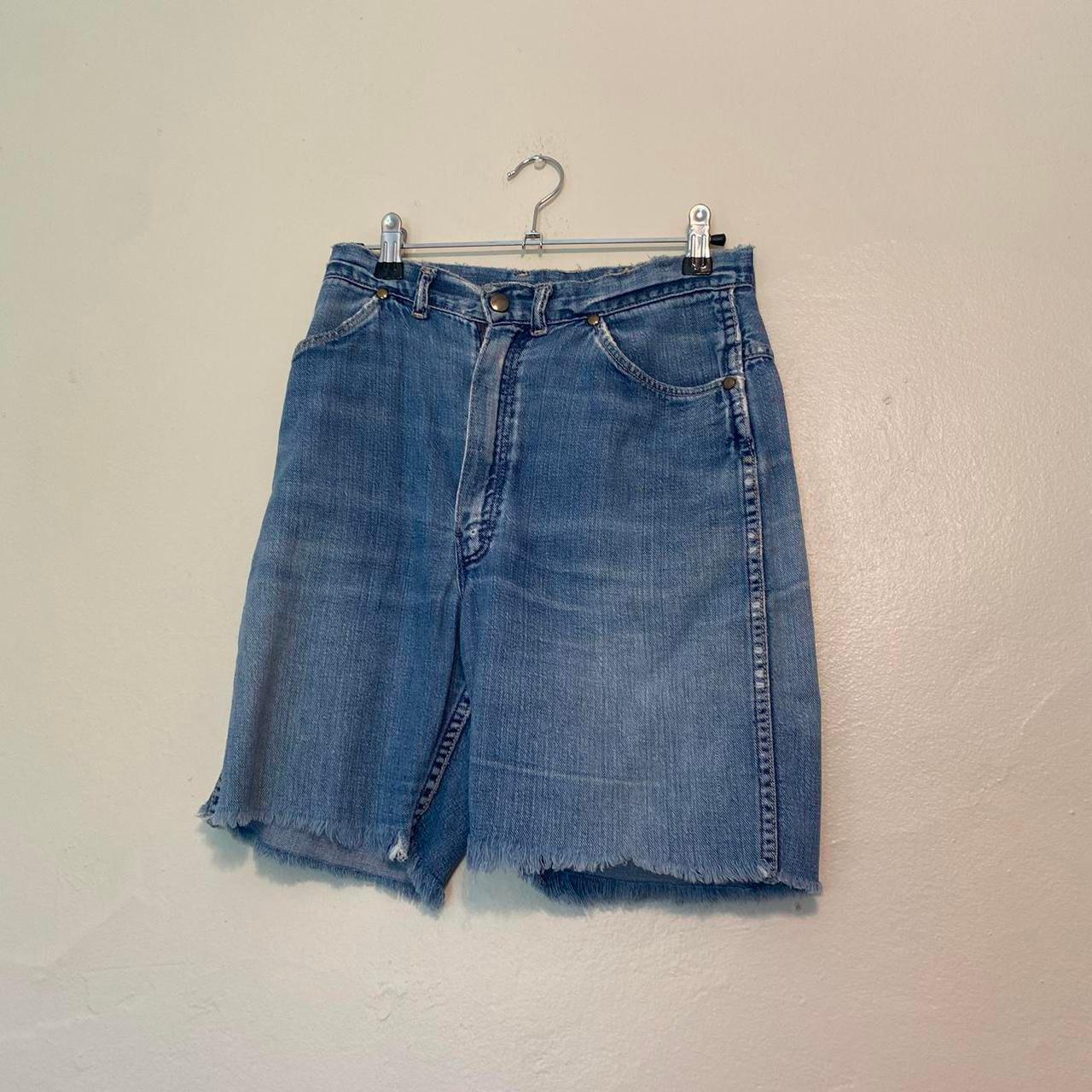 1950s Wrangler Blue Bell denim cutoff shorts