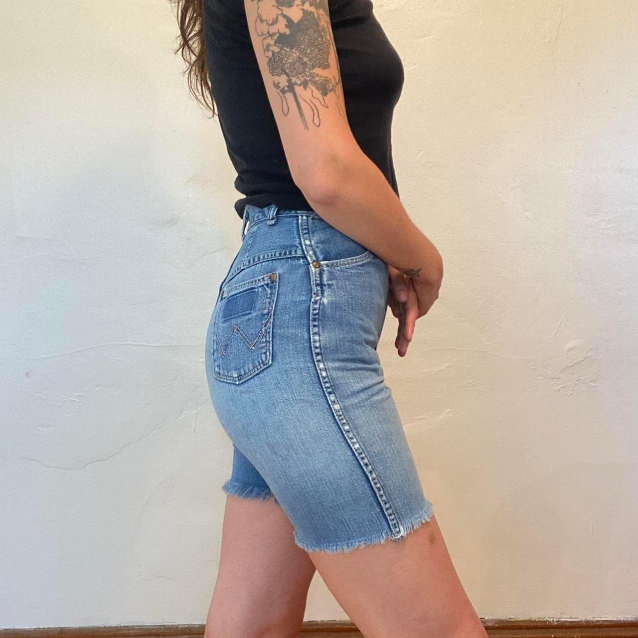 1950s Wrangler Blue Bell denim cutoff shorts
