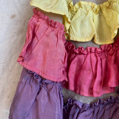 1930s Lamé & Taffeta Skirt