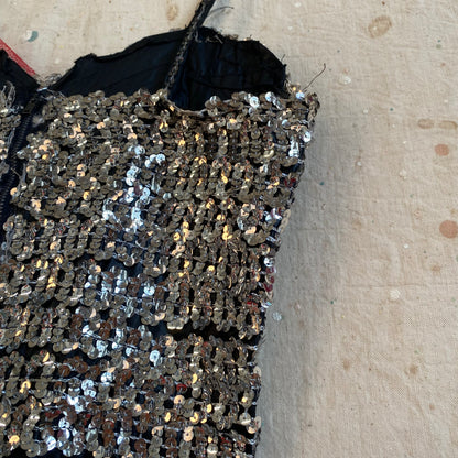 1960s Sequin & Net Outfit