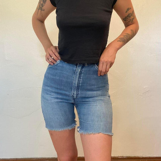 1950s Wrangler Blue Bell denim cutoff shorts