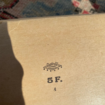 DEADSTOCK 1930s “Quality Slippers” Handmade Glass Beaded Velvet Slippers/Sandals with Wooden Kitten Heel, never been worn!!