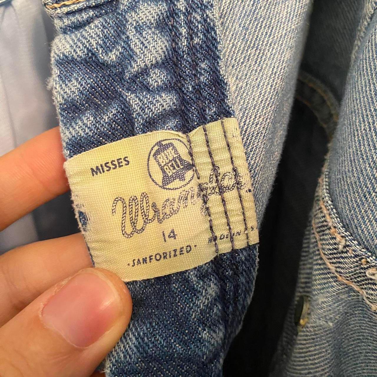 1950s Wrangler Blue Bell denim cutoff shorts