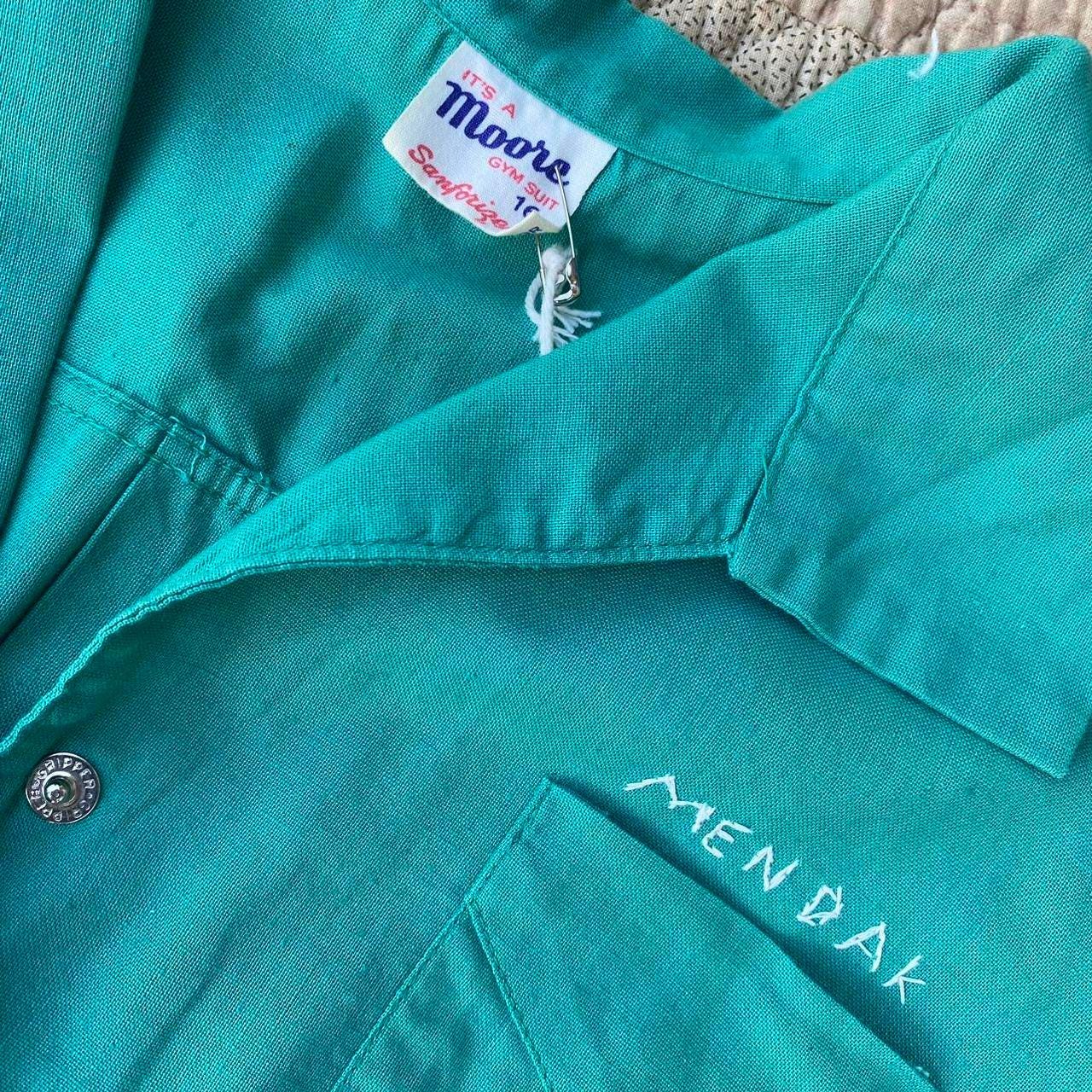 1950s vintage sanforized cotton gym suit romper