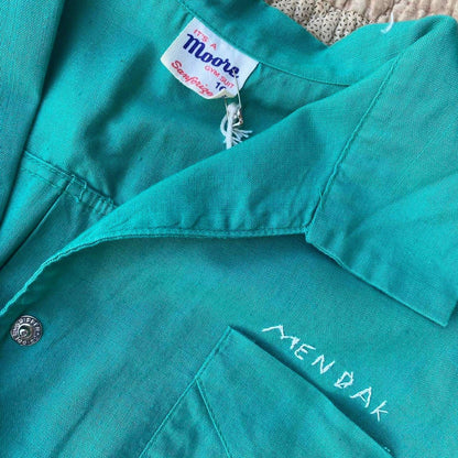 1950s vintage sanforized cotton gym suit romper