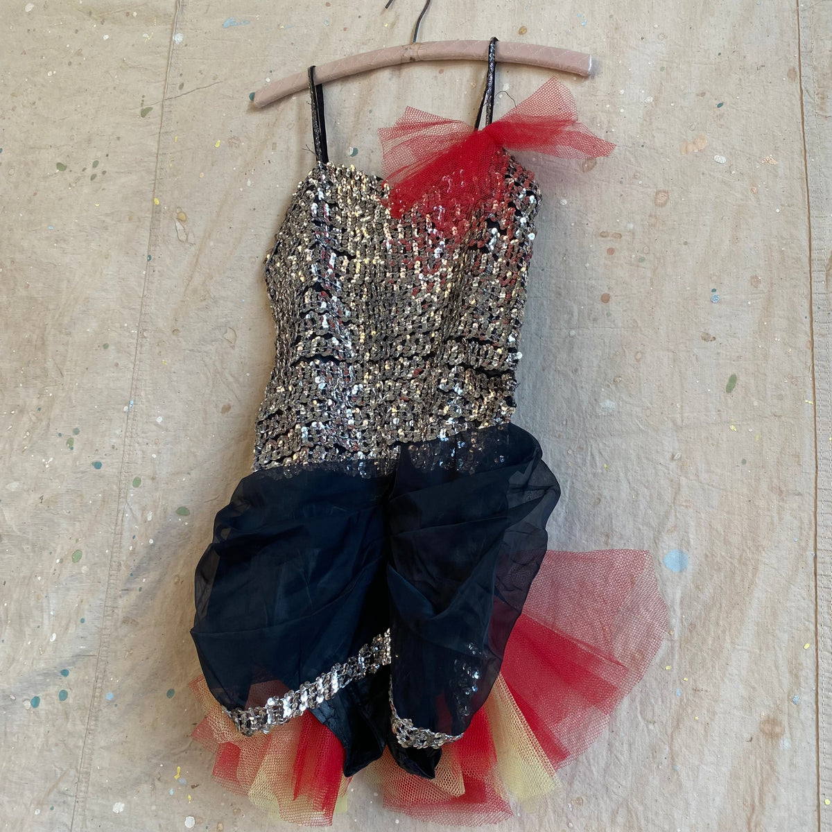 1960s Sequin & Net Outfit