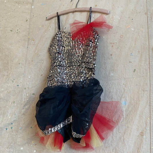 1960s Sequin & Net Outfit