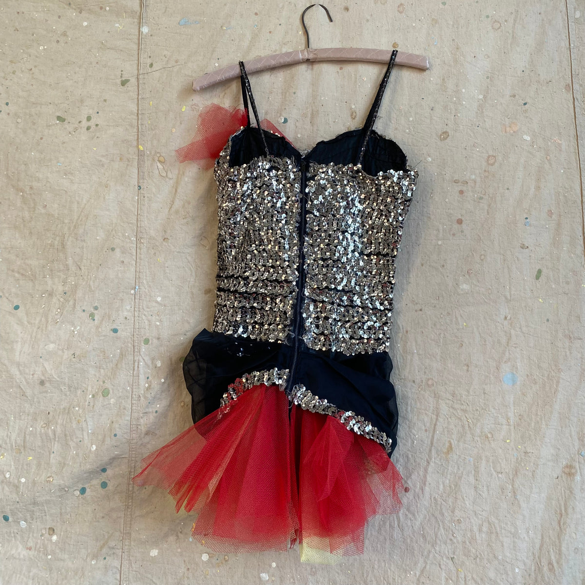 1960s Sequin & Net Outfit