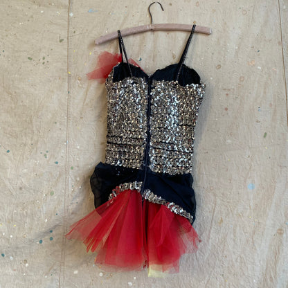 1960s Sequin & Net Outfit