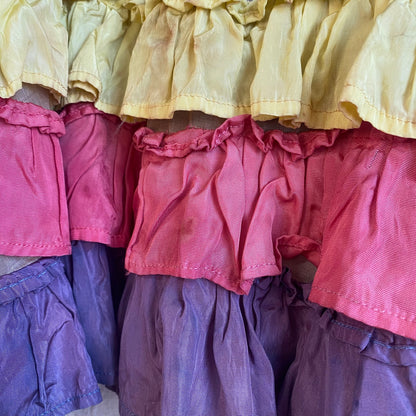 1930s Lamé & Taffeta Skirt