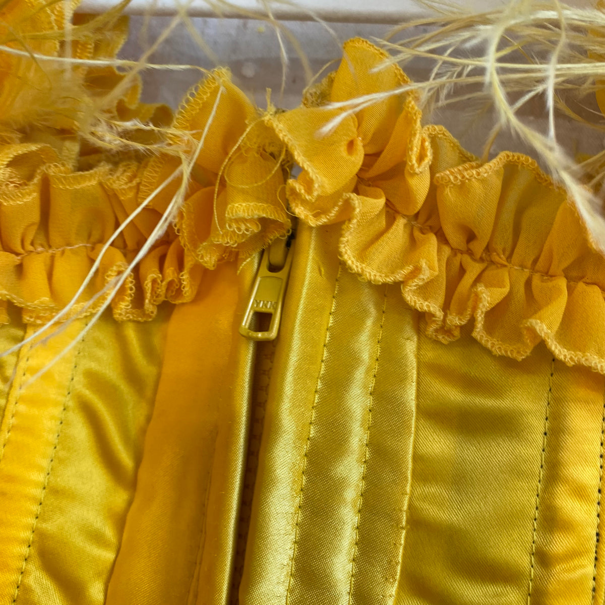 Ostrich Feather Showgirl Costume