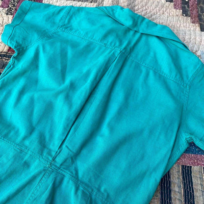 1950s vintage sanforized cotton gym suit romper