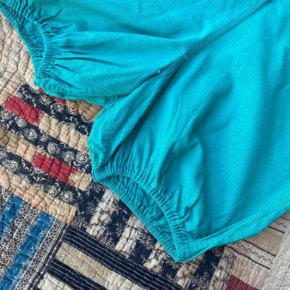 1950s vintage sanforized cotton gym suit romper