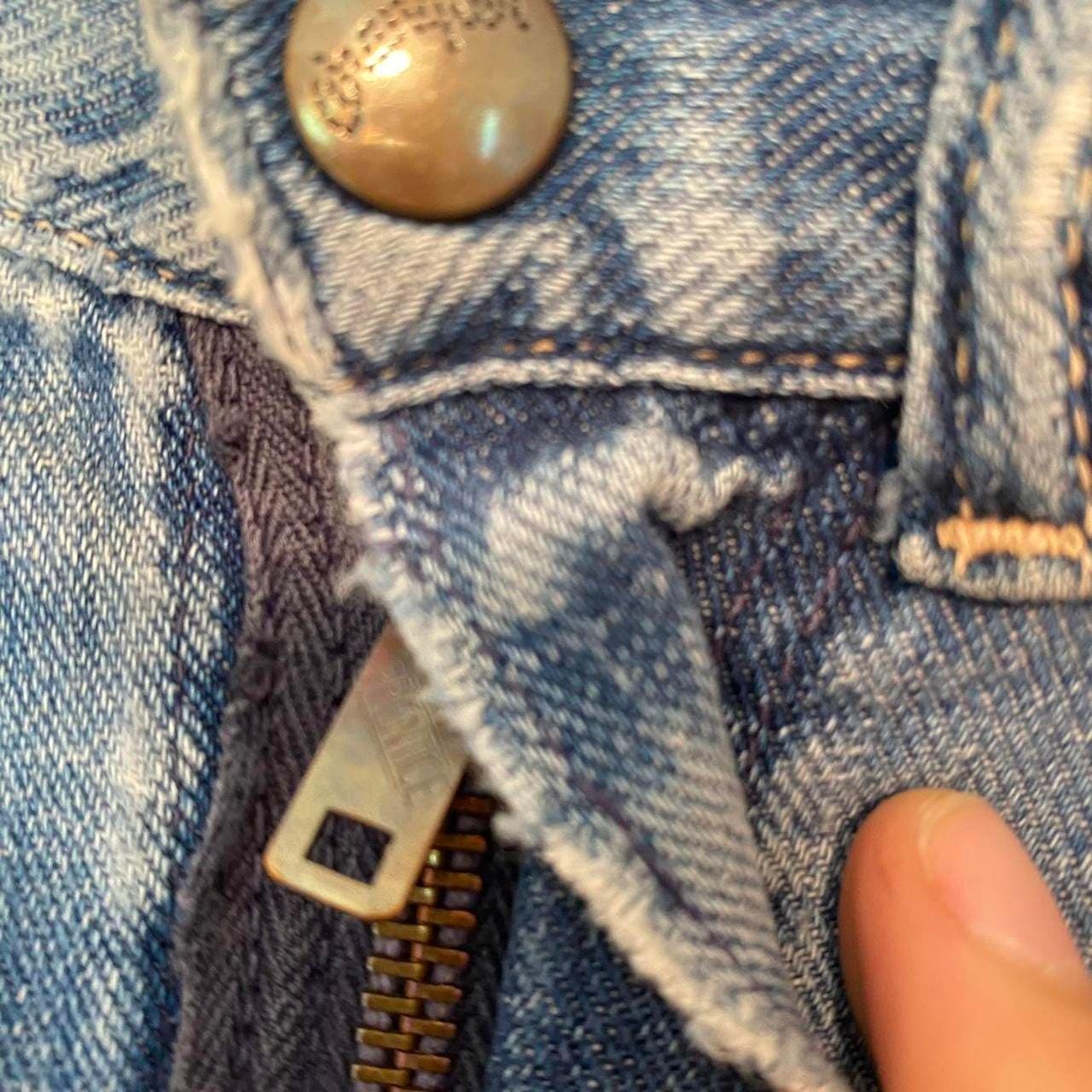 1950s Wrangler Blue Bell denim cutoff shorts