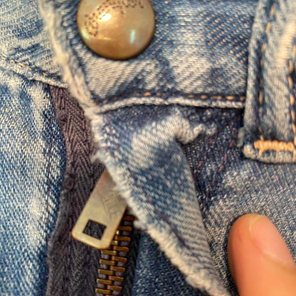 1950s Wrangler Blue Bell denim cutoff shorts